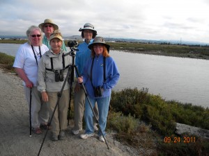 Yellowbilled Tours support all non profits in their fund raising efforts. This photo is of the Sab Francisco Bay Bird Observatory Fund raiser January 2014